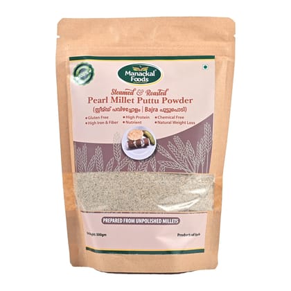 Pearl Millet (Bajra | Kambu) Puttu Podi | Natural & Healthy Breakfast Mix | Gluten-Free | 500g