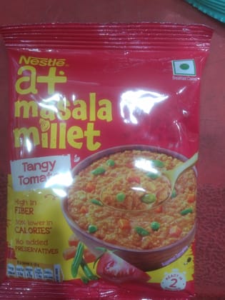 Nestle a+ masala millet tangy tomato
