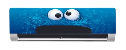 DreamKraft Decorative Indian Cartoon Face Emoji AC Sticker (Multicolor PVC Vinyl, 30cm X 91cm)