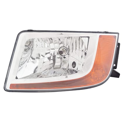 UNO Minda RL-324-HLA-L Head Light with Motor with Wire & Bulb - Left for Ashok Leyland Dost (307T)