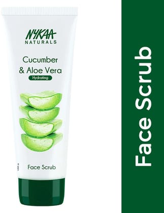 Nykaa Naturals Cucumber & Aloe Vera Face Scrub 100 G