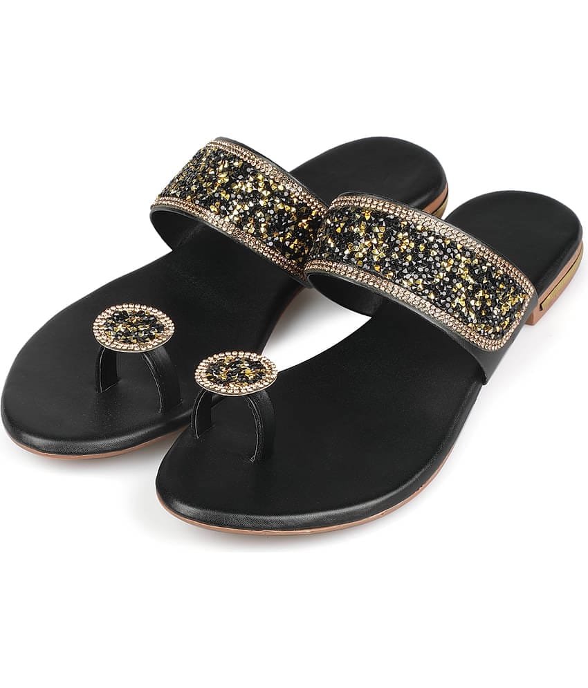 Footprints Black Women's Flats