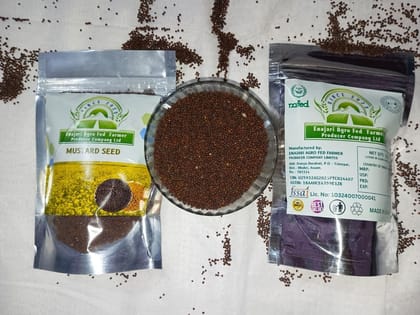 Enarjari Fed Farmer Producer Company Limited Mustard Seeds One Kilogram