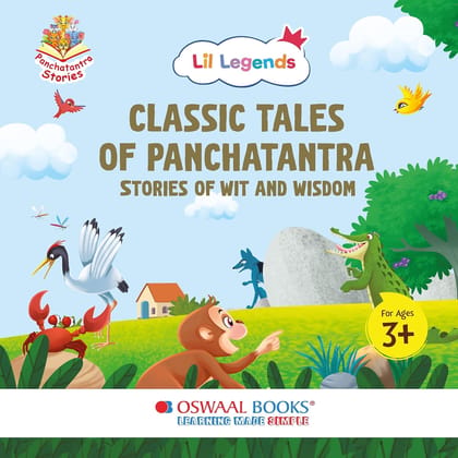 Oswaal Lil Legends Classic Tales of Panchatantra Book for Kids | Stories of Wit and Wisdom | Moral, English, Short, Bedtime 5 Stories for Children (3+ Age) Paperback – 3 December 2024 Oswaal Lil Legends Classic Tales of Panchatantra Book for Kids | Stories of Wit and Wisdom | Moral, English, Short, Bedtime 5 Stories for Children (3+ Age) Paperback – 3 December 2024