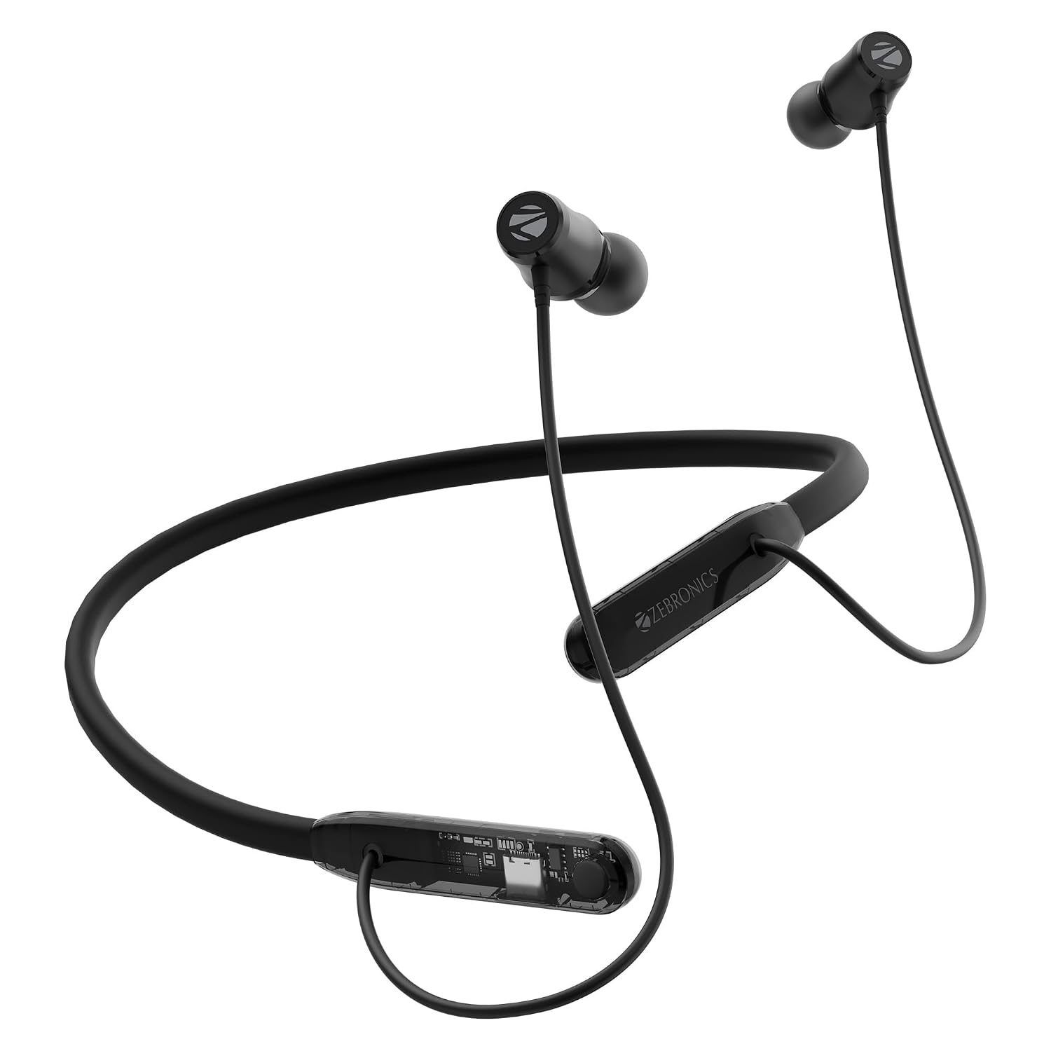 Zebronics RAGA F1 Ear Bluetooth Neckband - Black