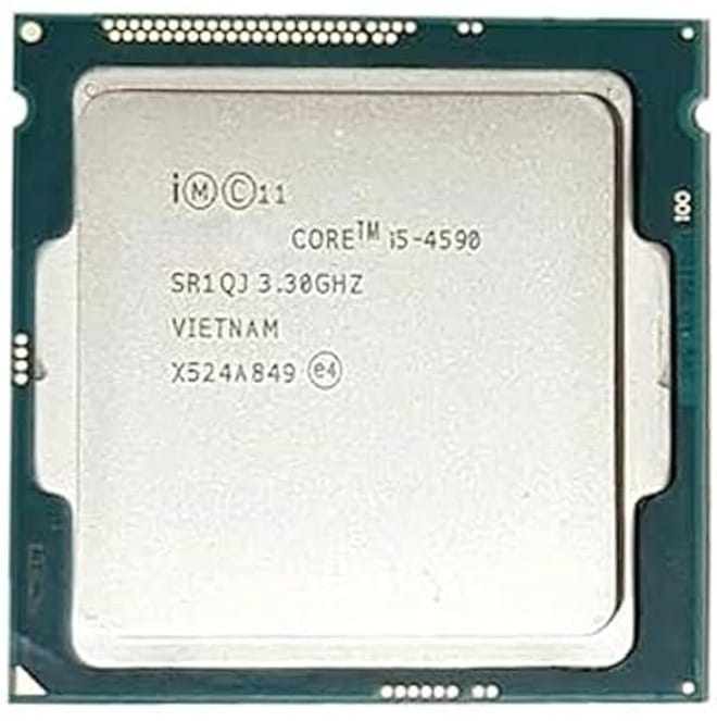 Intel Core i5 4430/4440/4460/4570/4590/4670/4690 4th Generation, 1.9 GHz Upto 3.5 GHz, LGA 1150 Socket, 4 Cores, 4 Threads, 6 MB Cache, Desktop Processor, 1 Year Warranty (Silver)