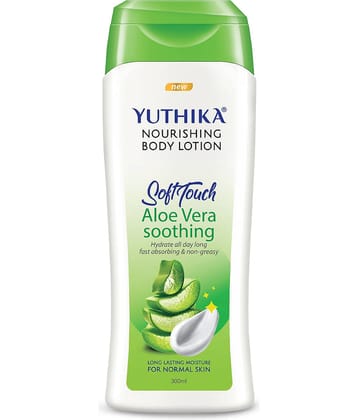 Yuthika Aloe Vera Body Lotion 300ml, Long Lasting Nourishing Body Lotion, Instant Hydration, Fast Absorbing Bodylotion