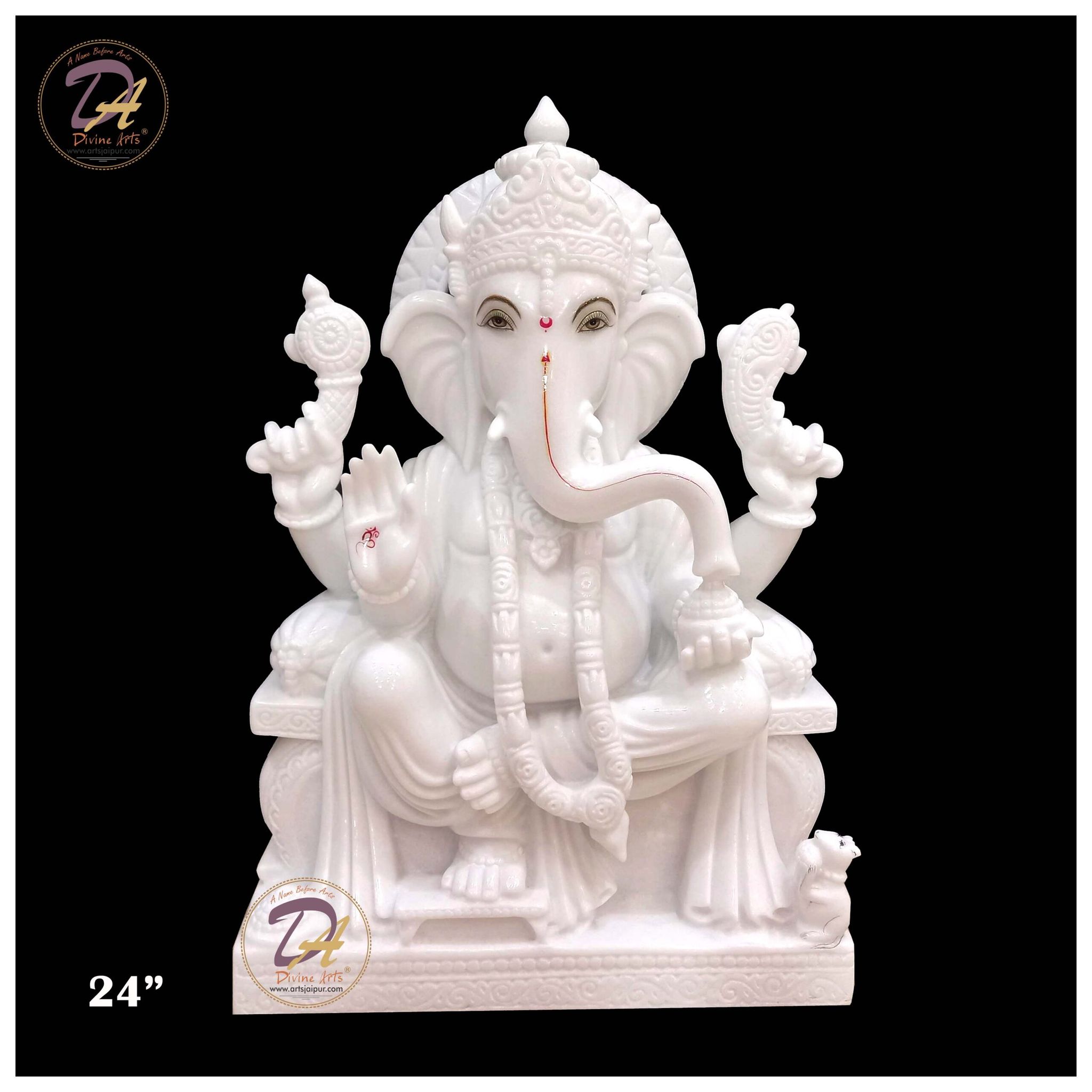 Ganesha Ji Marble Statue