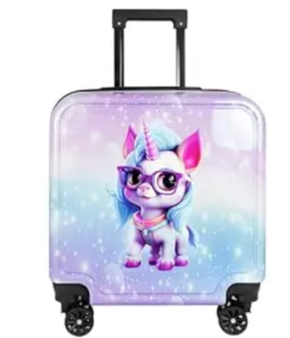 Unicorn Kids' Rolling Luggage - Magical Travel Suitcaseassorted colour