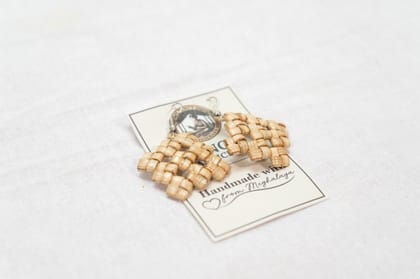 Handmade Bamboo Earrings