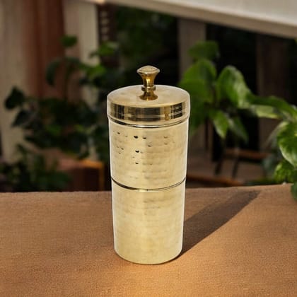 Gloss finish Brass coffee filter (Large) Gloss finish Brass coffee filter (Large)