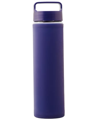 NATURALLYOURS Borosilicate Glass Bottle - Durable, Leak-Proof, BPA-Free, Heat-Resistant Water Bottle - Ideal for Travel, Gym, Running, Sports, Walking, and Office Eco-Friendly