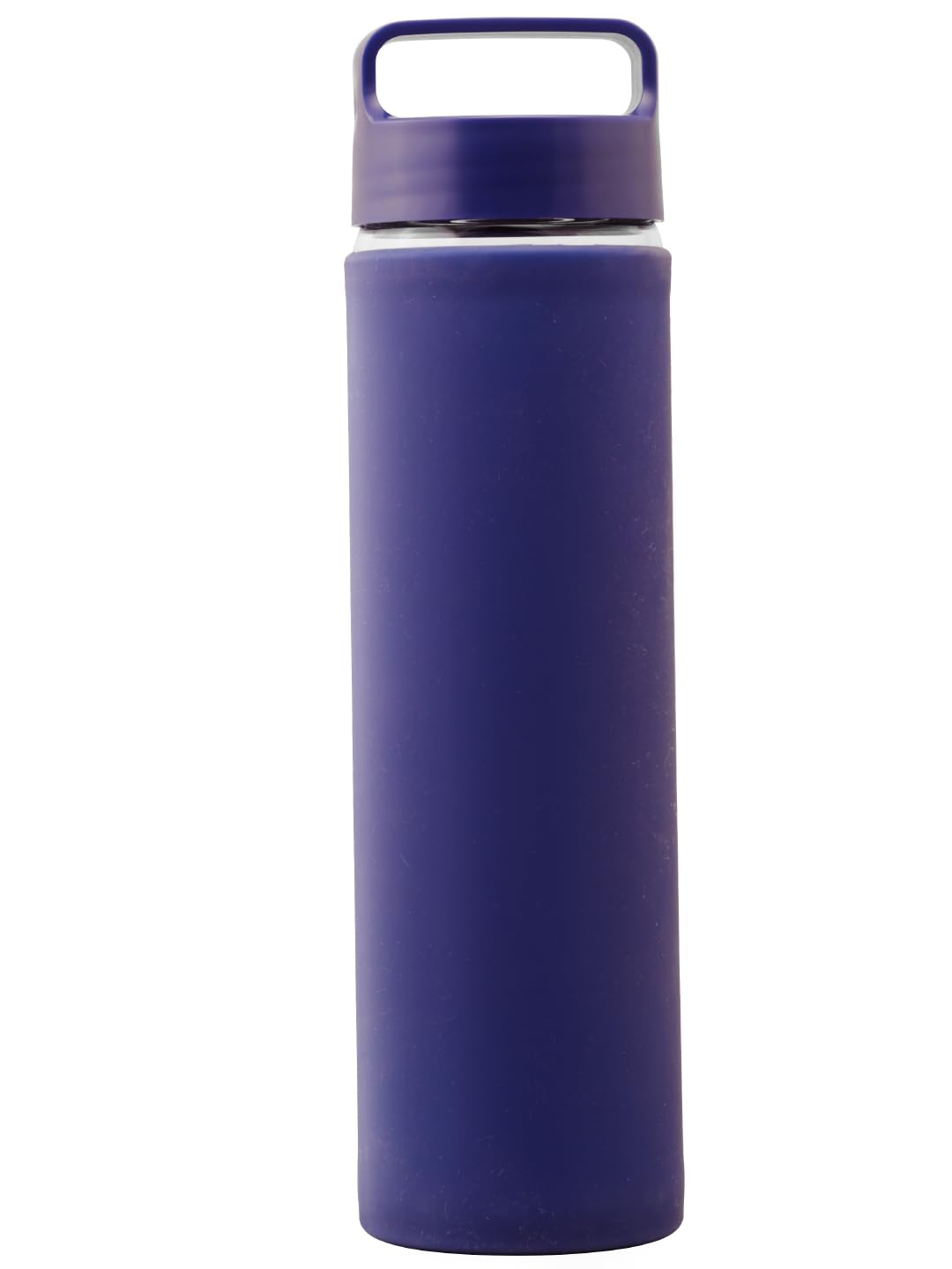 NATURALLYOURS Borosilicate Glass Bottle - Durable, Leak-Proof, BPA-Free, Heat-Resistant Water Bottle - Ideal for Travel, Gym, Running, Sports, Walking, and Office Eco-Friendly