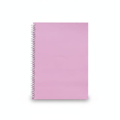 Spiral Bound Notebook - Soft Pink