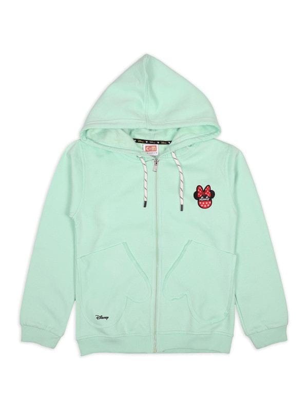 ALBION KIDS GREEN GIRLS SWEATSHIRT