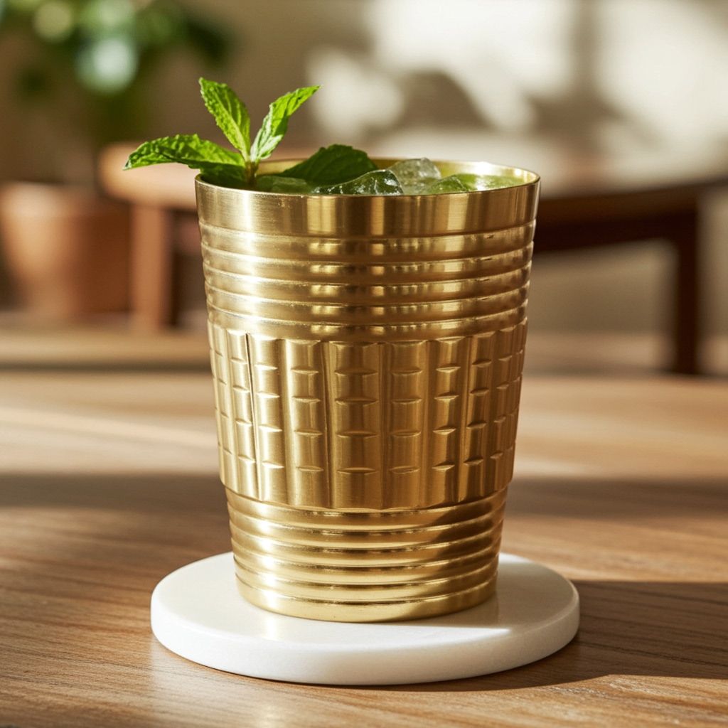 Brass Glass, 270 Ml (ZMAS289 C)