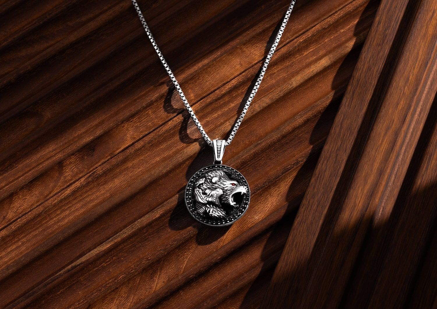 Alpha Wolf Pendant