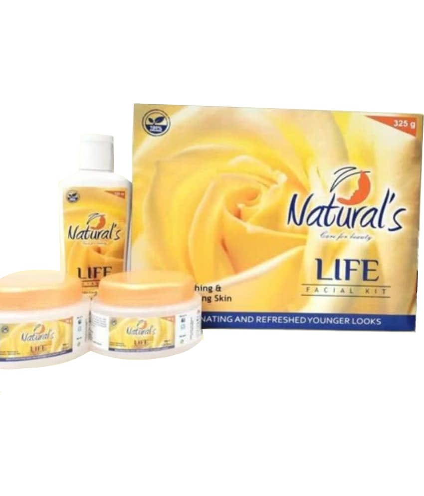 Natural's care for beauty - Natural Glow Facial Kit For All Skin Type ( Pack of 1 )