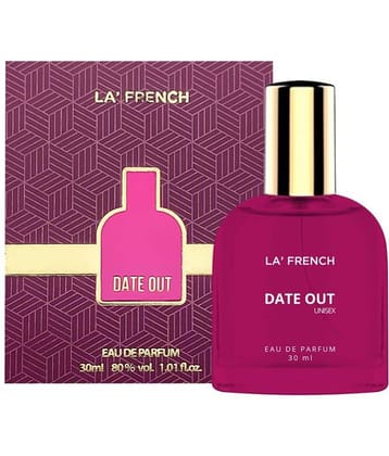 LA FRENCH - Date Out Eau De Parfum (EDP) For Unisex 30ml ( Pack of 1 )