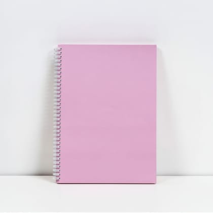 Pink Spiral Bound Notebook