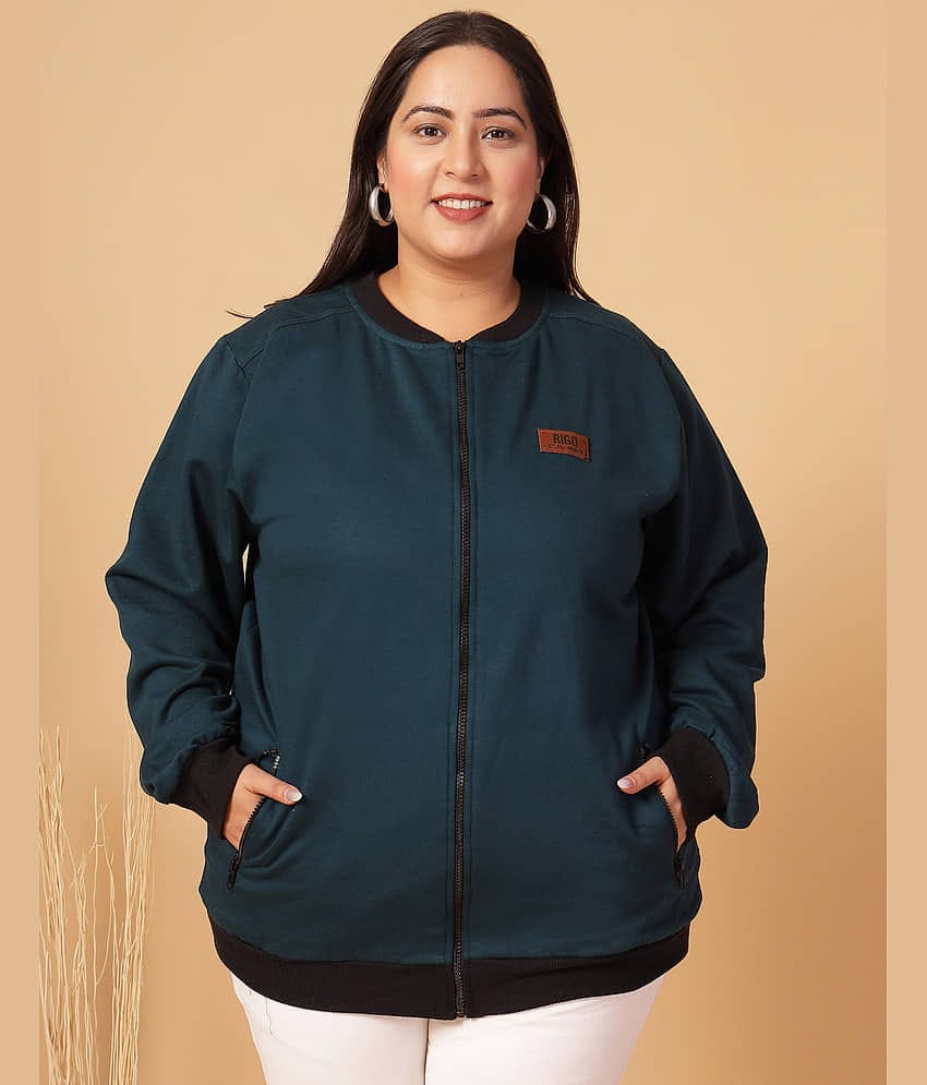 Rigo Women Bomber Jacket ( Navy Blue )