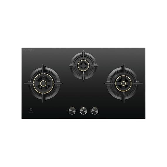 Electrolux 3 Burner Auto Ignition Glass Top 78cm Built-in Gas Hob,EHG7330BC