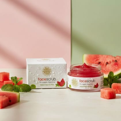 Watermelon Face Scrub for Men & Women