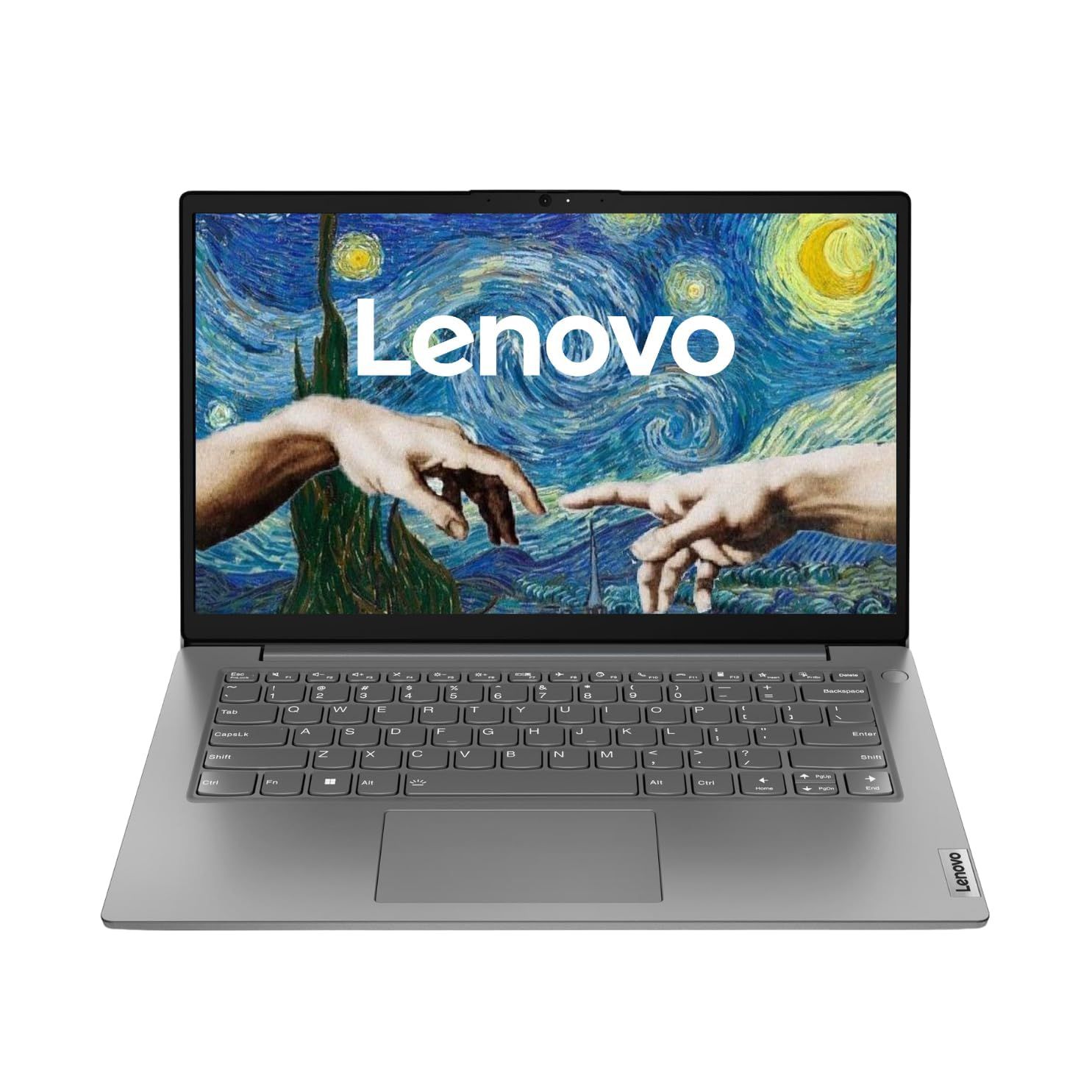 Lenovo V14 G4 (2024), Intel Core i3 13th Gen 1315U - (8 GB DDR5/512GB SSD/Intel UHD Graphics/Windows 11) Thin and Light Smart Laptop/14.0" FHD Display/Iron Grey/1.57 kg/MS Office