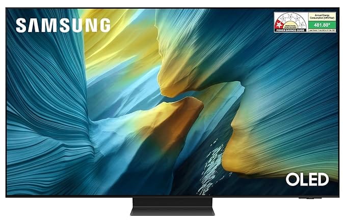 Samsung 195 cm (77 inches) 4K Ultra HD Smart OLED TV QA77S95FAULXL (Graphite Black)