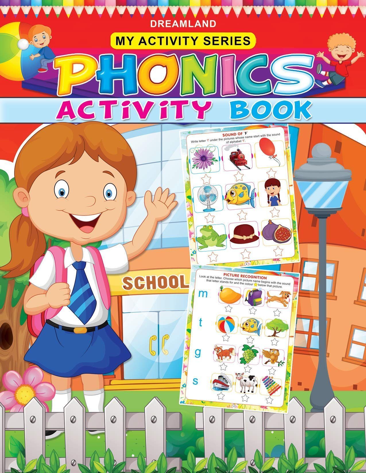 Phonics Actiivity Books [Paperback] Dreamland Publications