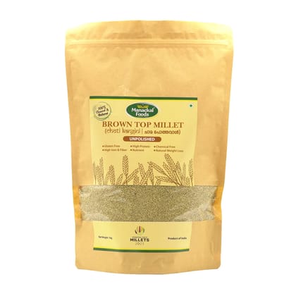 Browntop Millet 1kg | Natural & Unpolished Whole Grain | Gluten-Free Superfood | Rich in Fiber & Protein | No Preservatives Browntop Millet 1kg | Natural & Unpolished Whole Grain | Gluten-Free Superfood | Rich in Fiber & Protein | No Preservatives