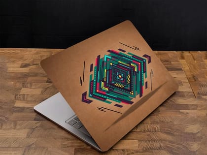 Adefex Laptop Skin Sticker for all laptop & notebook - Abstract Dec56