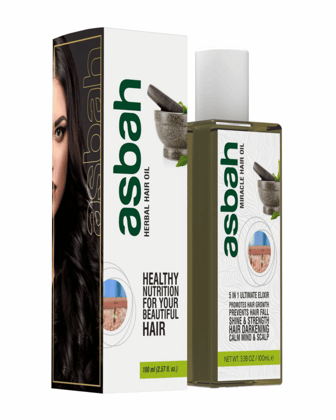 Asbah Herbal Growth Support Hair Oil – Natural Growth & Care Asbah Herbal Growth Support Hair Oil – Natural Growth & Care