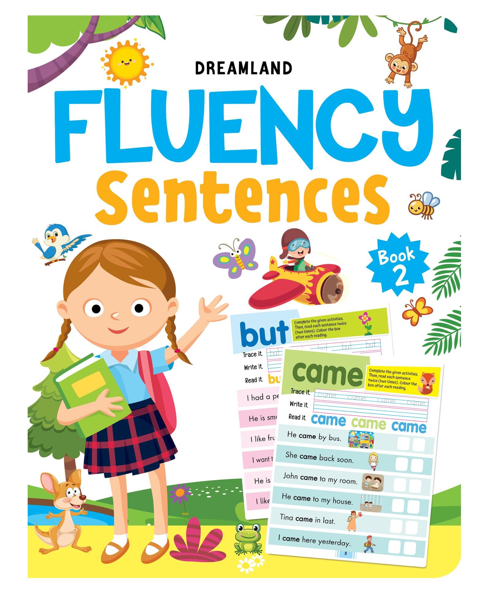 Fluency Sentences Book 2 [Paperback] Dreamland Publications