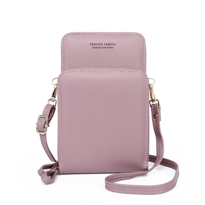 White Hanging Mobile Bag Women'S Crossbody Bag Mini Card Holder Wallet Satchel Female Small Cross Body Ladies Hand Bag