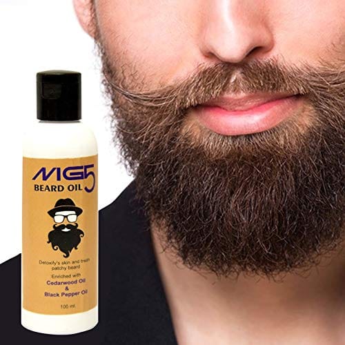 Elecsera Beard Growth oil & almond oil Hair Oil (60 ml)