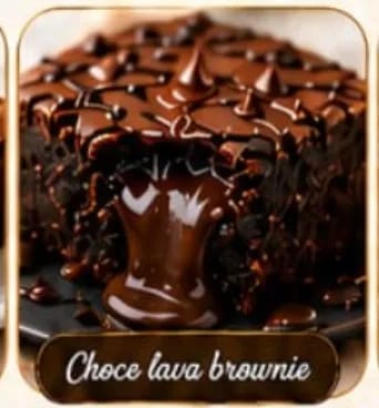 Choco lava btownie