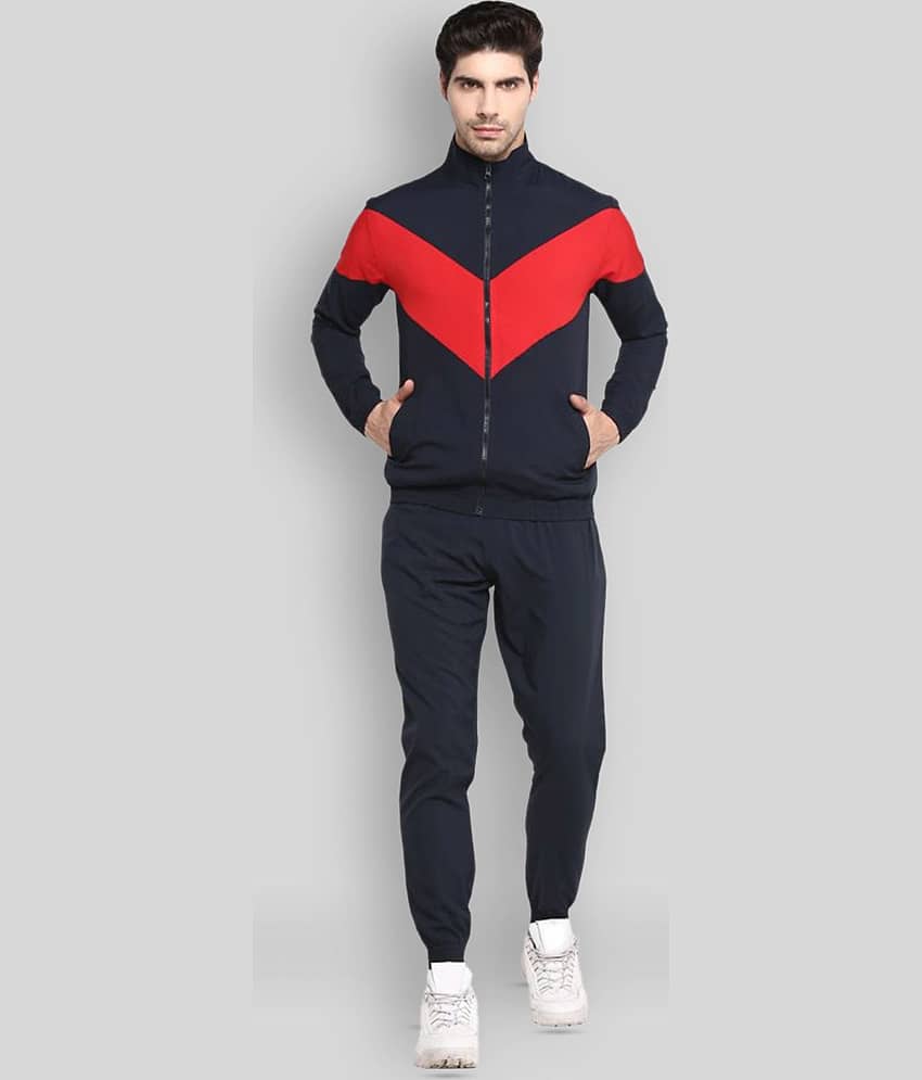 OFF LIMITS - Multicolor Polyester Regular Fit Colorblock Men's Sports Tracksuit ( Pack of 1 )