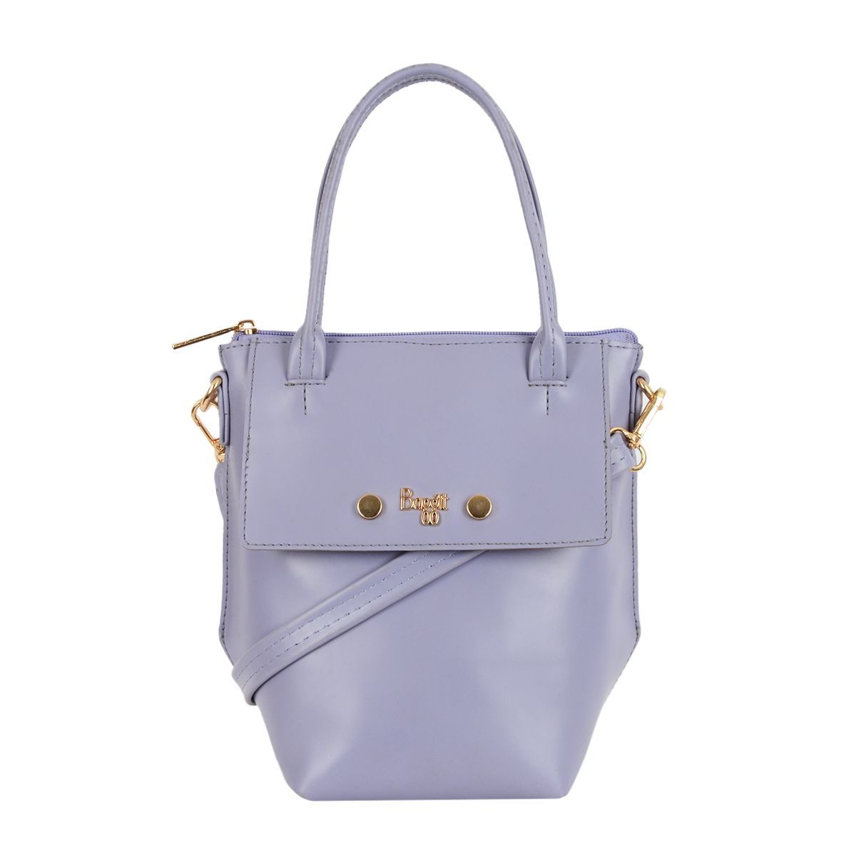 RILED TOTE S2 PURPLE ASH