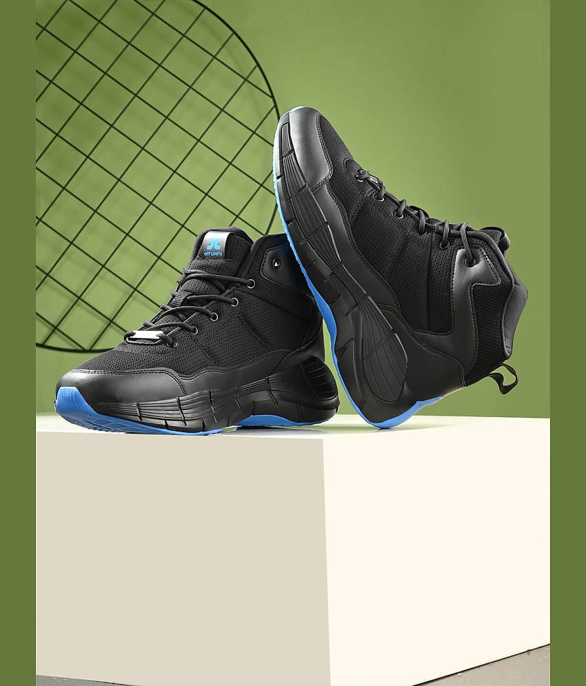 OFF LIMITS S.W.A.T. Sports Black Basketball Shoes