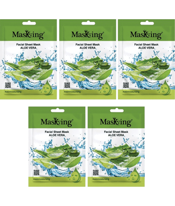 Masking - Fairness Sheet Mask for Combination Skin ( Pack of 5 )