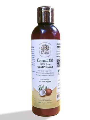 Kaaya Natural Cold Pressed Coconut Oil 200 ML Kaaya Natural Cold Pressed Coconut Oil 200 ML