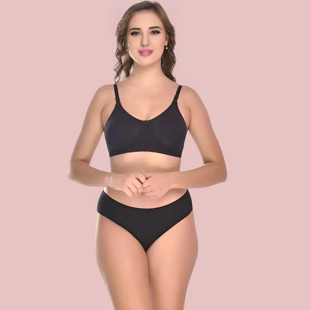 Soft Ease Cotton Comfort – Bra & Panty Set (2-Pack)