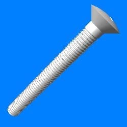 SCREW OVAL 6X55
