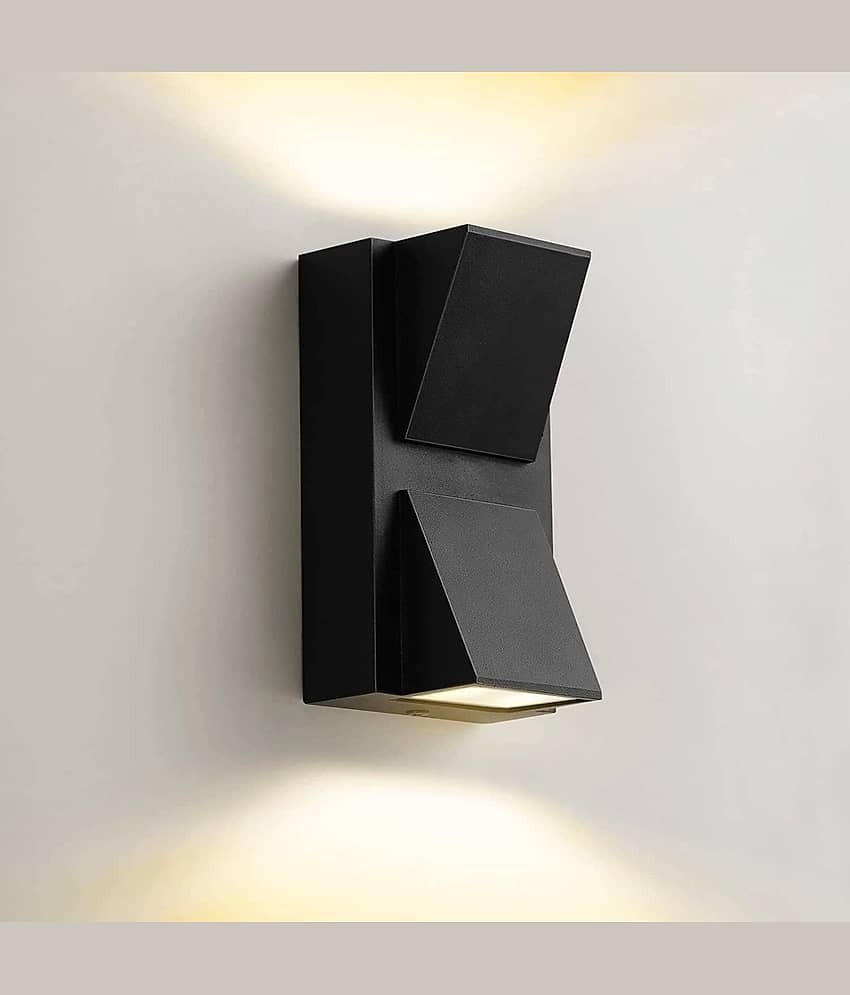 DAJUBHAI K-Type Up Down Light Outdoor Wall lights Warm White - Pack of 1
