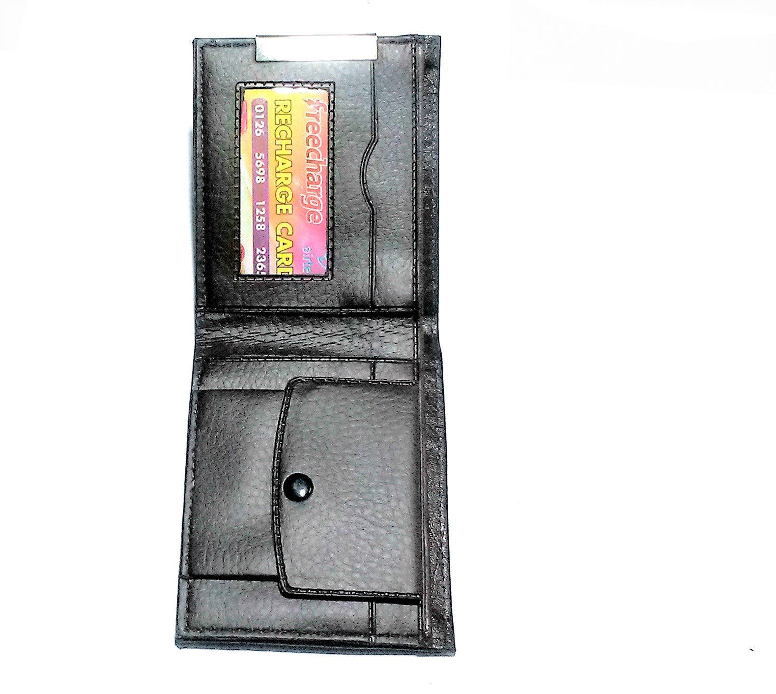 Nawani D.1 Unique Men's Brown Wallet, Size- 11/9 cm