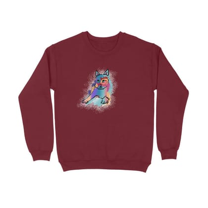 Sweatshirt (Men) - Russian Blue Sparkle Cat (8 Colours)