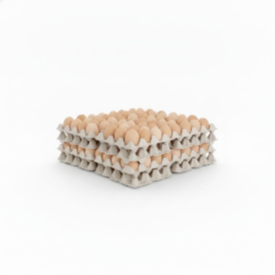 Farm Fresh Eggs - 1 kg - One tray of 30 eggs