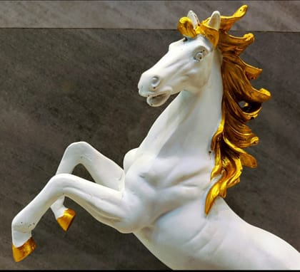 White Gold Horse