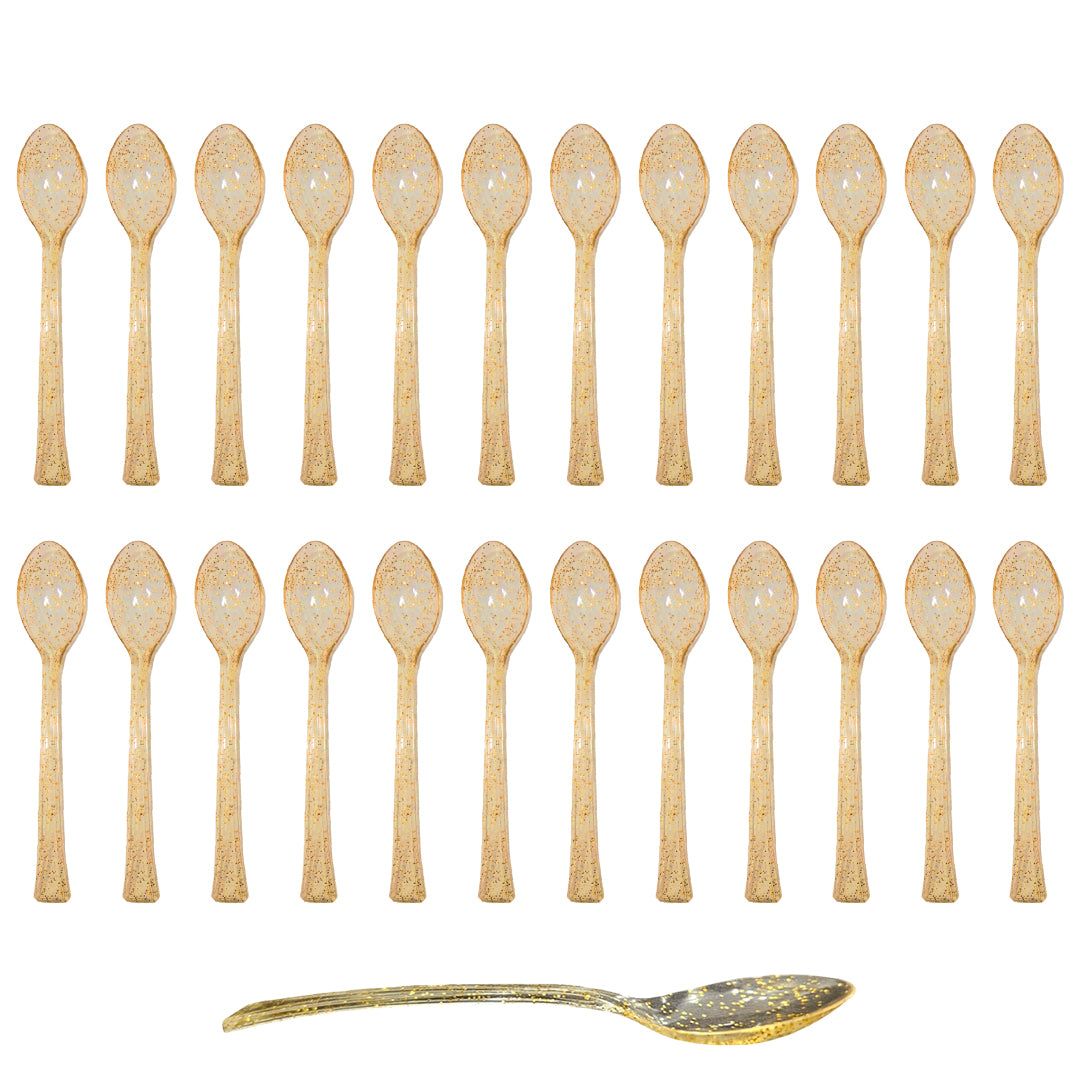 Shimmer IceCreame Spoons - 25PC